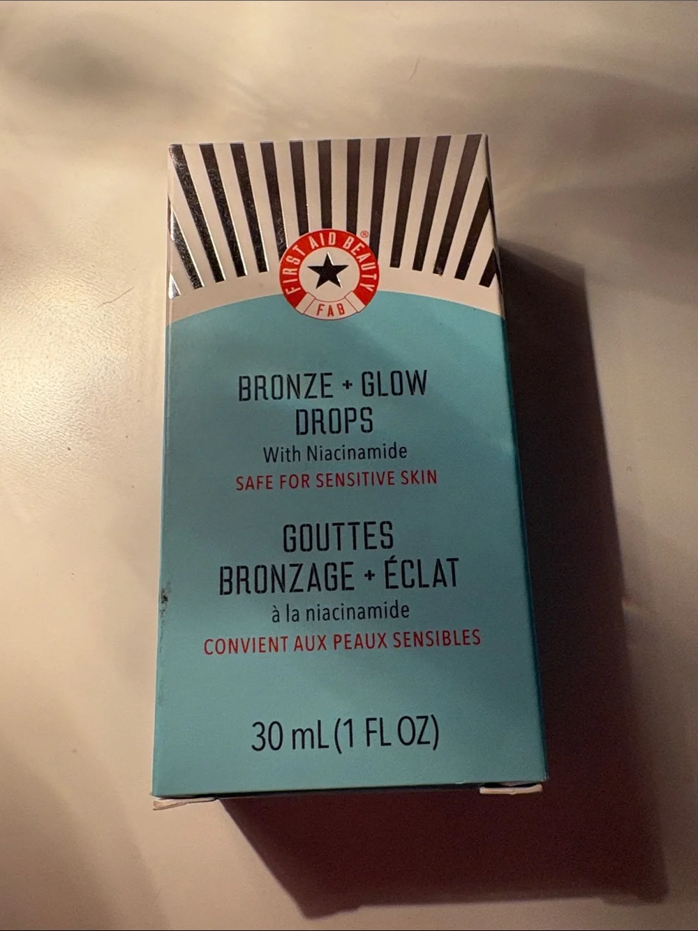 First Aid Beauty Bronze and Glow drops  New in box